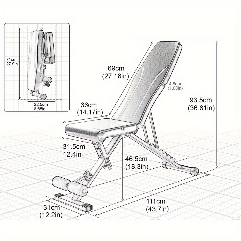 Multifunctional Dumbbell Stool - View 3